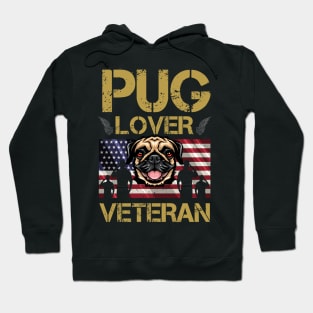 Veteran Pug Lover Hoodie